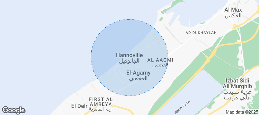 Al Hanuvil Airbnb map